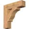 Ekena Millwork Balboa Block Smooth Bracket, Western Red Cedar, 5 1/2"W x 24"D x 24"H BKT06X24X24BOA05SWR - alternate 1
